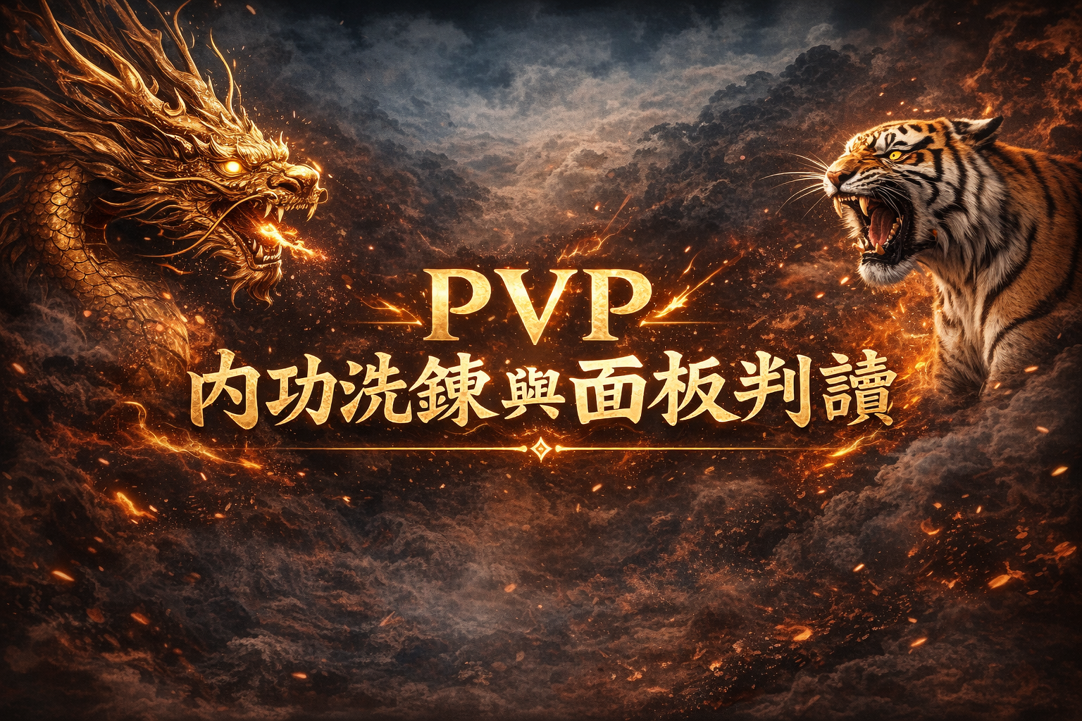 龍虎決戰 PVP 內功洗鍊與面板判讀