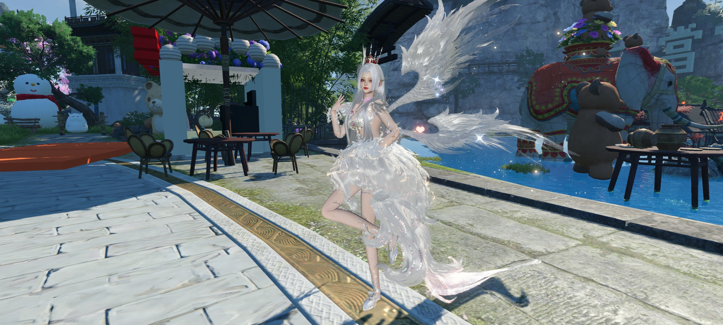 陸昭昭 - 每天過幫會任務的好風景